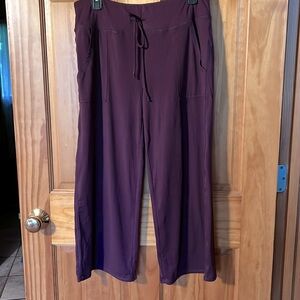 NWOT Grace and Lace cropped wide leg lounge pants